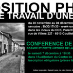 Vernissage « Le Travail d&rsquo;une Année »